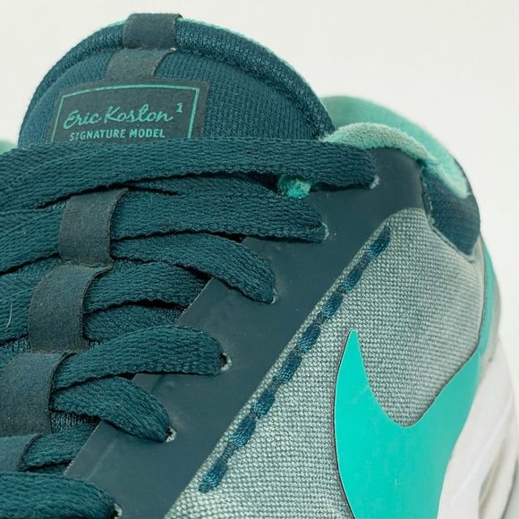 Nike SB Eric Koston 1 Air Max Seafoam Skate Shoes Men's sz 10.5 - Picture 6 of 12